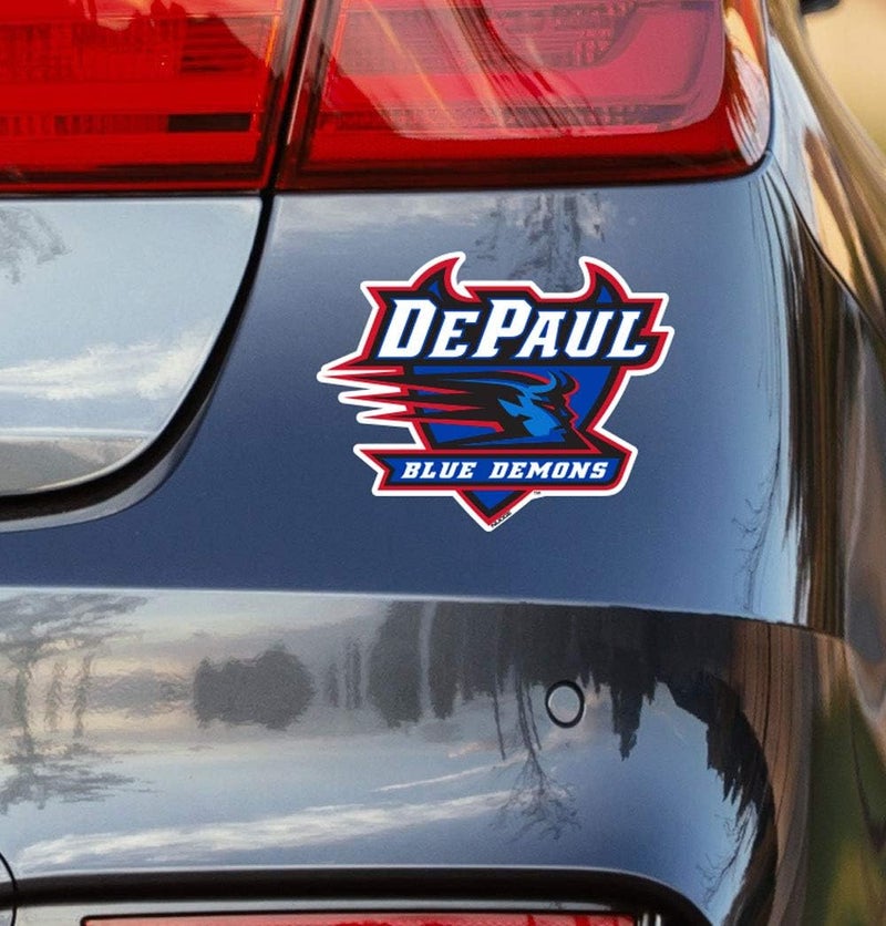 Nudge Printing Collegiate NCAA Car Decal Made from Premium Weatherproof Vinyl (DePaul University) - Image 2